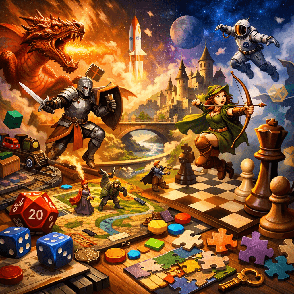 Board Games & Puzzles ChatGPT Group β ChatGPT Group